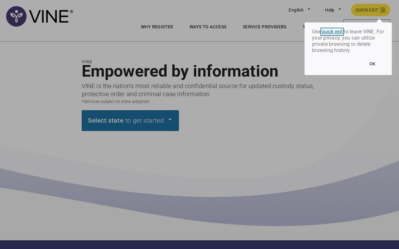 Bamberg County arrest lookup custody status and notifications